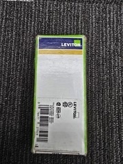 Leviton 5640-T 20 Amp, 120/277 Volt, Decora 3-Way / 3-Way AC Combination Switch