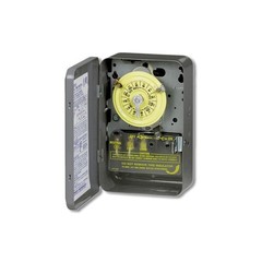 Intermatic Indoor 24 Hour Mechanical DialTimer 120 V Gray T101D89