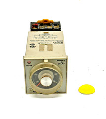 OMRON H3BA-8 TIMER, .5-10 SECONDS, 8 PIN, 110/120 VAC, 5 AMP, 50/60HZ