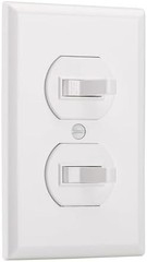 Double Toggle Light Switch,15Amp 120Volt,ETL Listed,Residential Grade Electrical