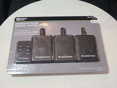 NEW!! Commercial Electric Wireless Indoor/Outdoor Remote Control w/ 3 Units 80ft