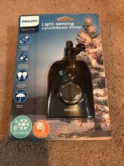 Philips Home Power Light-sensing Countdown Timer Weather Resistant New in a Pack