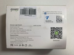 Gosund Smart Dimmer Switch, Smart WiFi Light Switch Dimmable, OPEN BOX