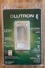 New Lutron Skylark Contour Dimmer Light Almond ( CTCL-153PDH-LA ) Single/ 3 Way