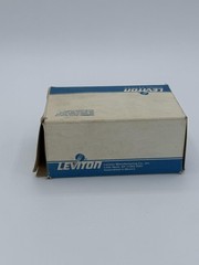 Leviton 6620-DI Decora Quiet Fan Speed Control Dimmer Wall Switch Beige 120V