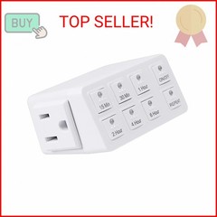BN-LINK Indoor Countdown Timer with Repeat Function, Heavy Duty Accurate Compact