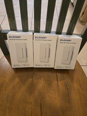 ELEGRP SPN10 Smart Wi-Fi Dimmer Switch White 3 pack