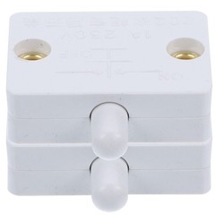 2Pcs Automatic Door Activated Light Switch for Cabinet Closet White Electrical