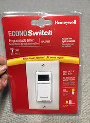Honeywell Digital Programmable Electric Light Indoor Wall Timer Switch 120v NEW