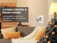 DEWENWILS 24 Hour Programmable Digital Timer Outlet, 2 Pack 3 Prong, 1/2 HP