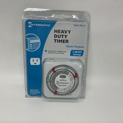 Intermatic TN311C Heavy Duty 3-Setting 15A Timer Grounded – NEW (Worn Packaging)