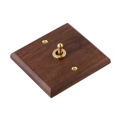 Walnut Rocker Switch 12 Way Design for Home Lighting Solutions and Style