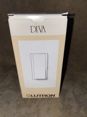 Lutron Diva Dimmer – On Off Switch – Tan. part number 400-3925
