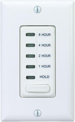 Electronic Countdown Timer for Whole House Fans – EI220W-1-1/2/4/8 Hour with Hol