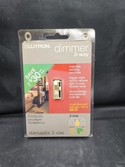 Lutron Ivory Toggler Preset 3-Way Dimmer TG-603PH-IV