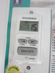 Sylvania 15-Minute Digital Auto Shut-Off Timer 20-Amp SA150 Light Fans Whirlpool