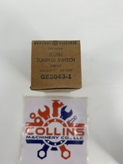General Electric GE5043-1 10A Flush Tumbler Switch 125V “T” 5A 250V