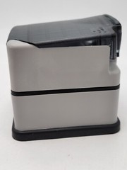 Legrand 684636 Plexo 66 Mosaic Adapter 2-Module with Flap Semi-Transparent Lid