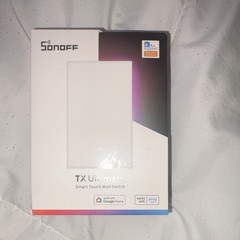Sonoff TX Ultimate TS-1C-120 Smart Touch Wall Switch Wi-Fi White Alexa Google