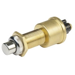 BEP 2-Position SPST Heavy-Duty Push Button Switch – OFF/(ON) – 35 Amp