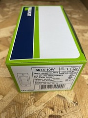 Leviton 6674-10W SureSlide Dimmer Switch For Incandescent, CFL and LED White