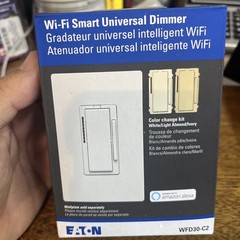 Eaton WFD30-C2 Wi-Fi Smart Universal Dimmer White Light Alm Ivory WFD30-C2-SP-L