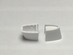 Casablanca fan light DUAL SPLIT DIMMER replacement Slider HALF KNOBS OEM 1 pair