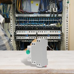 Wire Control Button Red Green Color for din Rail Mount 24V for acdc Space Saving