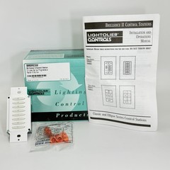 Lightolier BM8RESW Brilliance II 8 Button Master Control Station