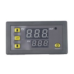 220 Volt Digital Cycle For Timer Relay with Delay Function and Dual LED Display