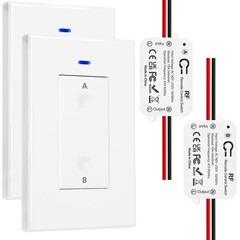 AC 110V 120V 220V 240V Wireless Remote Control Light Switch 1500W 433Mhz Relay