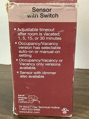 LUTRON MS-OPS6M2-DV-IV OCCUPANCY SENSOR SWITCH