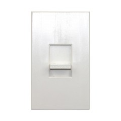 LUTRON NFCA-1U-WH NOVA T FLUORESCENT LIGHTING CONTROL STATION, WHITE