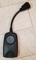 Photo Electric Outdoor Timer has 2,4,6,8, Hr Dusk/Dawn Settings 120 V One Outlet