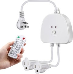 Gulfmew Christmas Light Controller Remote Multiple Lighting Effects Timer B17