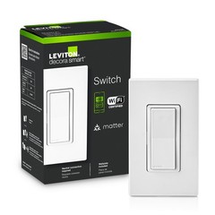 Decora Smart Switch, Wi-Fi, Works with Matter, Alexa, Google Assistant, Apple…