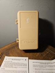 Tork Model 7200Z Astronomical Dial with Day Omitting in Raintight Enclosure