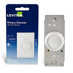 Trimatron Rotary Dimmer Switch – LED/Incandescent/Halogen, White