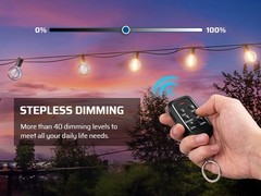 DEWENWILS Outdoor Light Dimmer Switch Plug-in 150W LED 300W Tungsten Remote