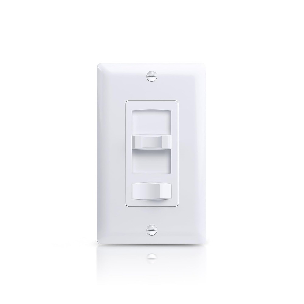 Dimmer Switch, Single Pole/3-Way LED Rocker Dimmer Light Switch for 150W LED/…