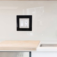 Aesthetic Enhancement 6 pcs of Light Switch Surround Covers for Modern Homes