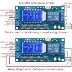 Timer Relay – 5V/12V/24V Time Delay Relay Switch Delay-Off Cycle Timer 0.01s-999