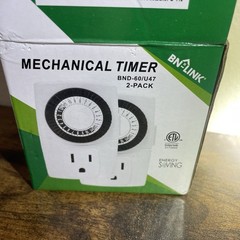 BN-LINK Mechanical Timer (Model BND-60/U47) Brand New In Box Never Used