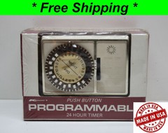 Kmart Programmable, Cord Type, 24-Hour Timer, #19-55, Heavy Duty 1875 Watts USA